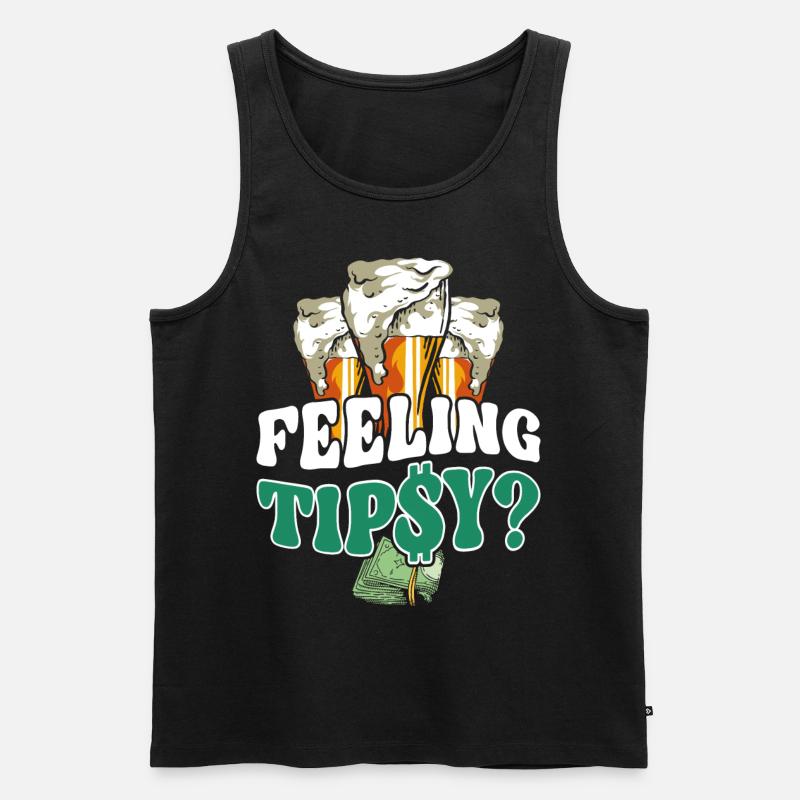 Bartender Mixologist Feeling - Men's Premium Organic Tank Top - black