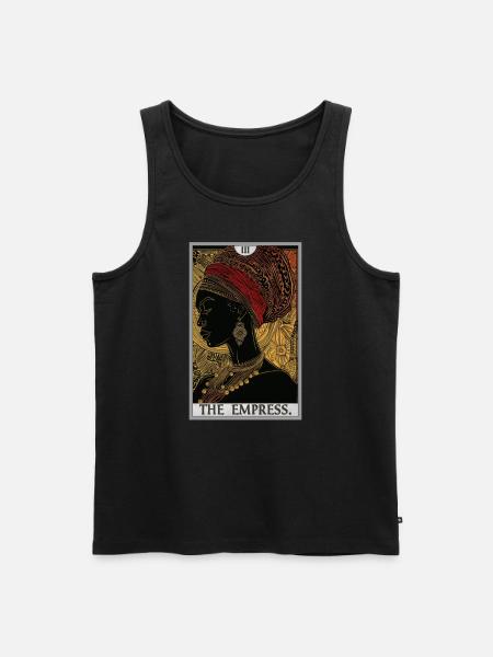 Carte de tarot L’impératrice L’impératrice - Débardeur bio Premium Homme - noir