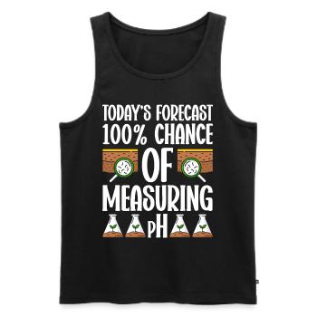 Soil Scientist Agricultural Scientist - Men's Premium Organic Tank Top - black - Front - AI Model Male 178 light (178cm)