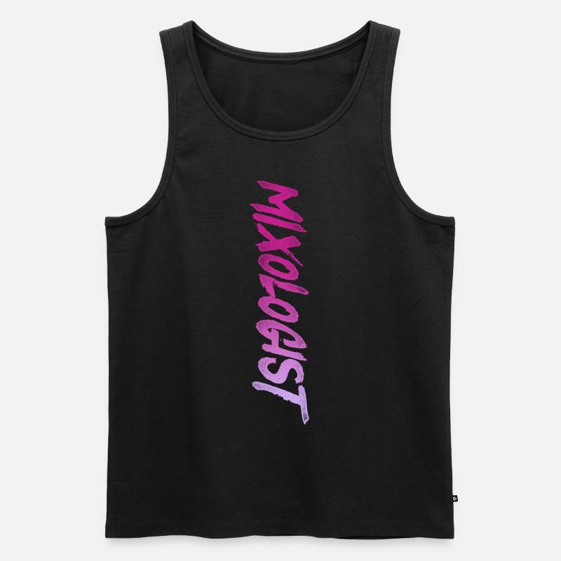 Bartender Mixologist Mixologist - Männer Premium Bio Tank Top - Schwarz