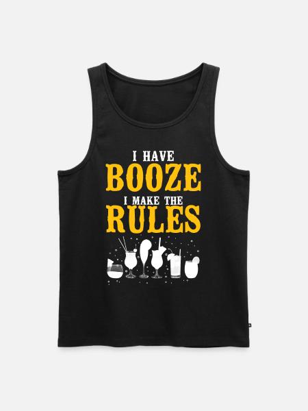 Bartender Mixologist I Have The - Men's Premium Organic Tank Top - black