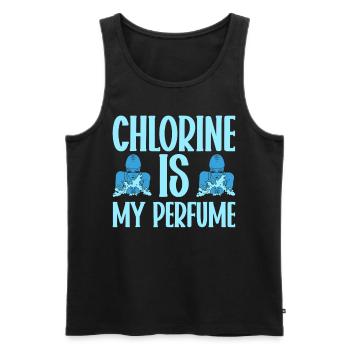 Swimming Water Sports Pool Swimming Swimmers - Men's Premium Organic Tank Top - black - Front - AI Model Male 178 light (178cm)
