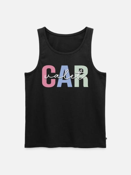 Valet parking attendant - Men's Premium Organic Tank Top - black