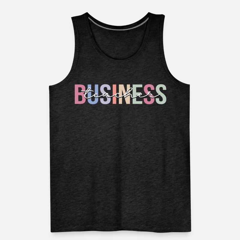 Enseignement des enseignants de commerce Débardeur bio Premium Homme