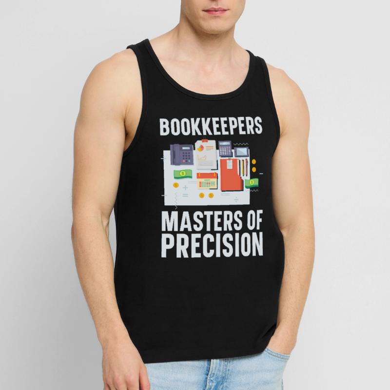 Comptabilité Comptable Financier Profession de comptable Débardeur bio Premium Homme