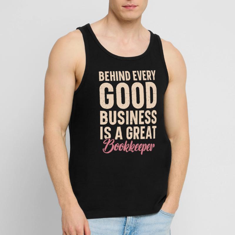 Comptabilité Comptable Financier Profession de comptable Débardeur bio Premium Homme