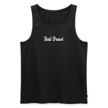 Billiards - Ball Brawl - Men's Premium Organic Tank Top - black - Front - AI Model Male 178 light (178cm)