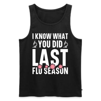 Epidemiology Scientist Epidemiologist Medicine - Men's Premium Organic Tank Top - black - Front - Michal (187cm)