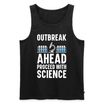 Epidemiology Scientist Epidemiologist Medicine - Men's Premium Organic Tank Top - black - Front - Michal (187cm)