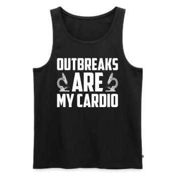 Epidemiology Scientist Epidemiologist Medicine - Men's Premium Organic Tank Top - black - Front - Michal (187cm)