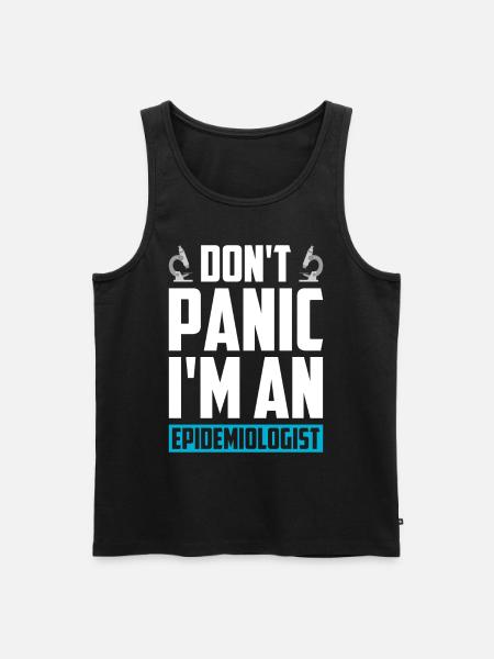 Epidemiology Scientist Epidemiologist Medicine - Men's Premium Organic Tank Top - black