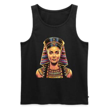 Könige Ägypten König Ägyptisch Pharao - Männer Premium Bio Tank Top - Schwarz - Vorne - Michal (187cm)