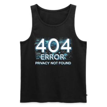 Penetrationstester Penetration Tester - Männer Premium Bio Tank Top - Schwarz - Vorne - Michal (187cm)