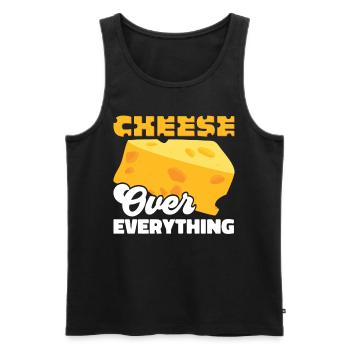 Käser Molkerei Käsemacher Milchtechnologe Käse - Männer Premium Bio Tank Top - Schwarz - Vorne - AI Model Male 178 light (178cm)