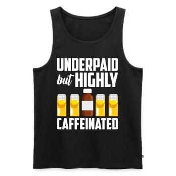 Pharmaceutical Assistant Pharmacy Technician - Men's Premium Organic Tank Top - black - Front - Michal (187cm)