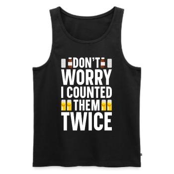 Pharmaceutical Assistant Pharmacy Technician - Men's Premium Organic Tank Top - black - Front - Michal (187cm)