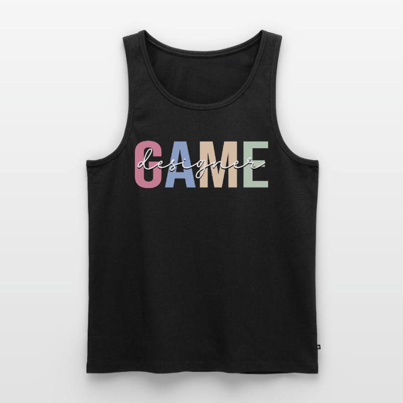 Game Designers Game Developers Game Developers Men's Premium Organic Tank Top