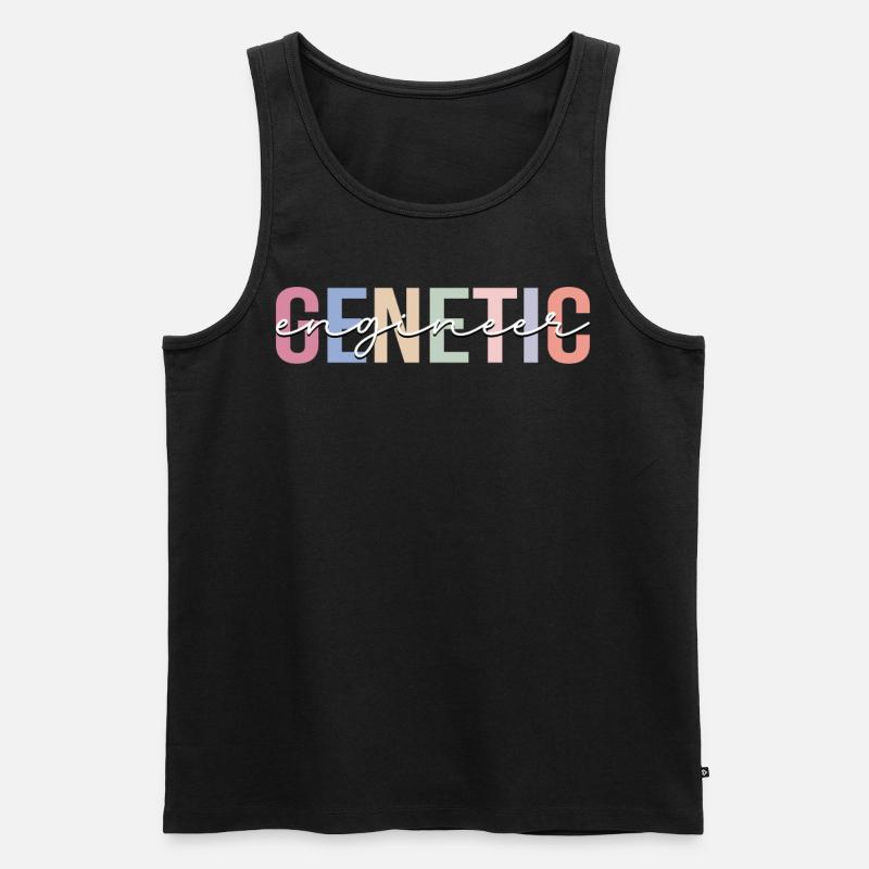 Méthodes de génie génétique - Débardeur bio Premium Homme - noir