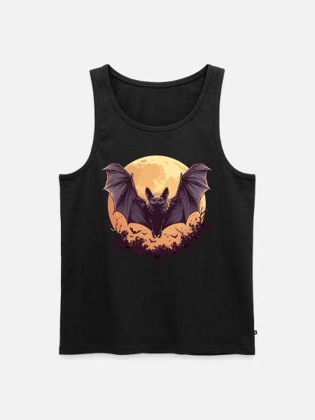 Bat Bats Bat - Men's Premium Organic Tank Top - black