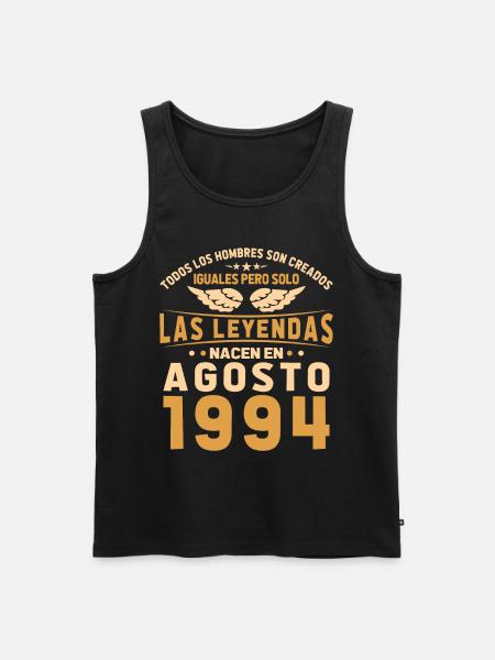 The Legends August 1994 - Men's Premium Organic Tank Top - black