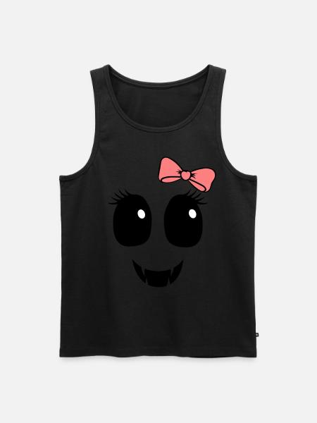 Ghostface Vampire Fangs - Men's Premium Organic Tank Top - black