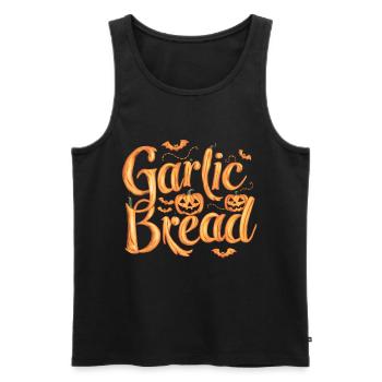 Halloween Costume Zombie Pumpkin Blood Spirit Party - Men's Premium Organic Tank Top - black - Front - Michal (187cm)