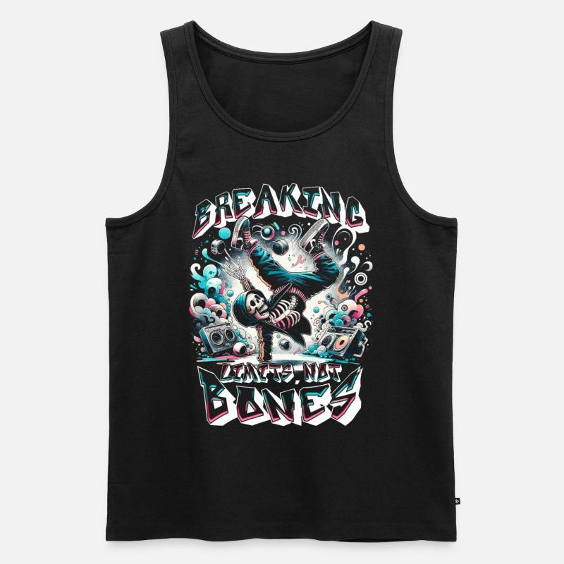 Breakdance B-boy Breaking limits - Men's Premium Organic Tank Top - black