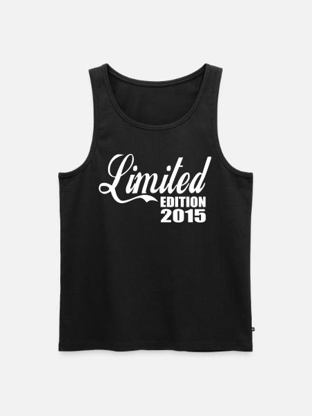 Edition Limitée 2015 - Débardeur bio Premium Homme - noir