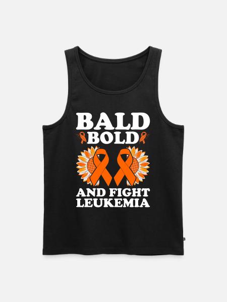 schwestLeukämie Bewusstsein Blutkrebs Bekämpfung - Männer Premium Bio Tank Top - Schwarz