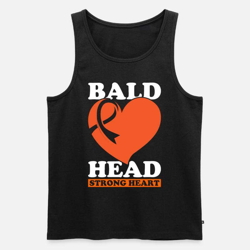 Leukämie Bewusstsein Blutkrebs Bekämpfung - Männer Premium Bio Tank Top - Schwarz