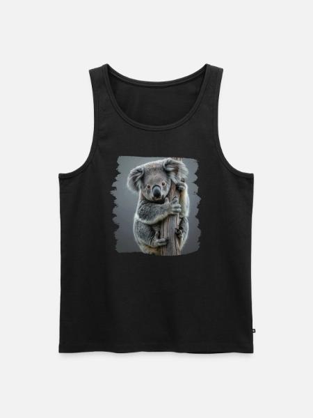 Koalas Koala - Men's Premium Organic Tank Top - black