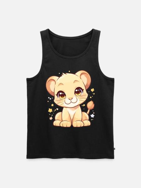 Lioness Lionesses Lioness - Men's Premium Organic Tank Top - black