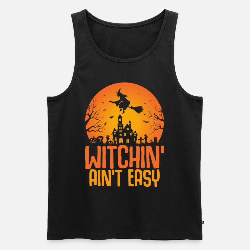 Halloween Kostüm - Männer Premium Bio Tank Top - Schwarz