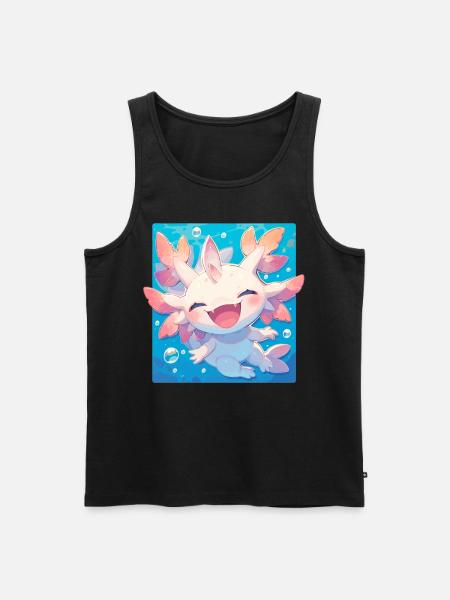 Axolotls Axolotl - Men's Premium Organic Tank Top - black