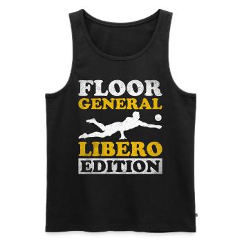 Volley-ball Libero - Débardeur bio Premium Homme - noir - Devant - Michal (187cm)