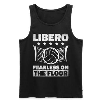 Volley-ball Libero - Débardeur bio Premium Homme - noir - Devant - Michal (187cm)
