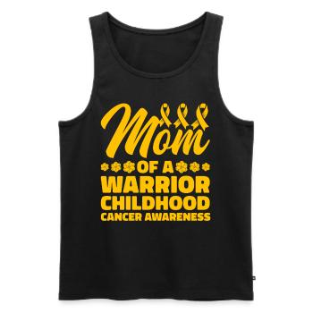 Krebs Im Kindesalter Childhood Cancer Awareness - Männer Premium Bio Tank Top - Schwarz - Vorne - Michal (187cm)