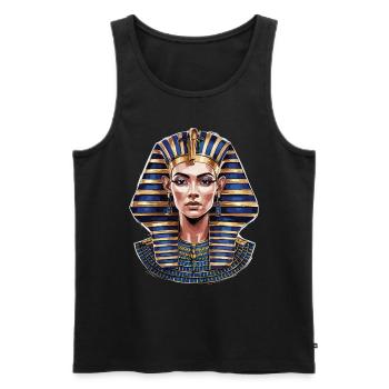 Könige Ägypten König Ägyptisch Pharao - Männer Premium Bio Tank Top - Schwarz - Vorne - Michal (187cm)