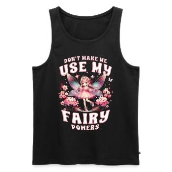 Fee Fairy Fairycore - Men's Premium Organic Tank Top - black - Front - AI Model Male 178 light (178cm)