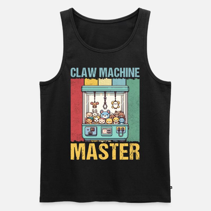 Claw Machine Master - Männer Premium Bio Tank Top - Schwarz