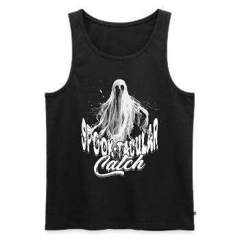 Geisterköder Spook-tacular Catch - Männer Premium Bio Tank Top - Schwarz - Vorne - Michal (187cm)