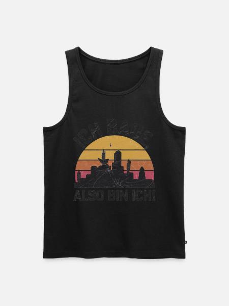 Siedler seit 1995 - Männer Premium Bio Tank Top - Schwarz