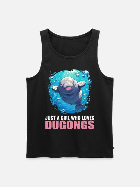 Manatee Dugongs Dugong - Men's Premium Organic Tank Top - black