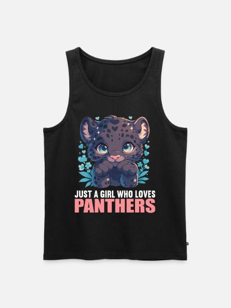Panthers Panther - Men's Premium Organic Tank Top - black