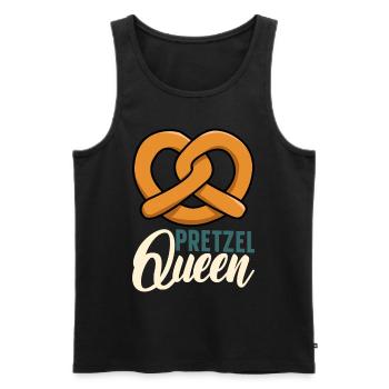 Pretzels Pretzels Bakers Baked goods - Men's Premium Organic Tank Top - black - Front - Michal (187cm)