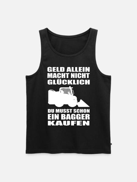 Landschaftsbauer - Männer Premium Bio Tank Top - Schwarz