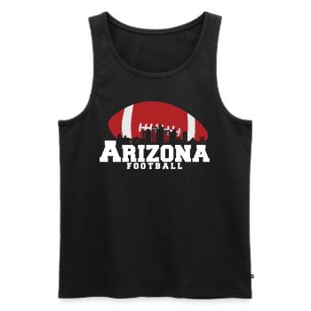 Arizona State Sedona Phoenix Grand Canyon AZ - Men's Premium Organic Tank Top - black - Front - Michal (187cm)