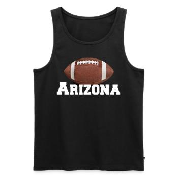 Arizona State Sedona Phoenix Grand Canyon AZ - Men's Premium Organic Tank Top - black - Front - Michal (187cm)