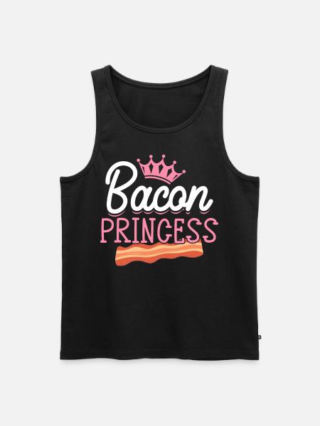 Bacon Princess Bacon Girl - Men's Premium Organic Tank Top - black