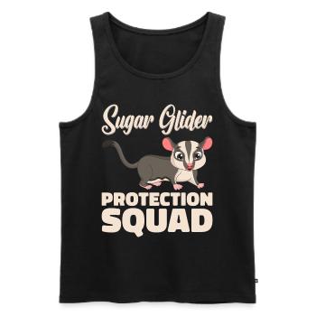 Flying Squirrel Suger Glider Short-headed Glider - Men's Premium Organic Tank Top - black - Front - AI Model Male 178 light (178cm)